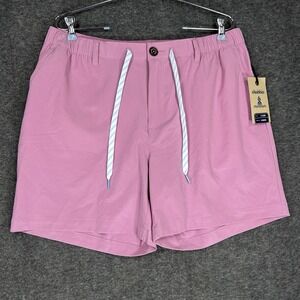 Chubbies  Everywear Shorts Mens XL Pink Performance Drawstring Golf 6" Inseam